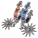 Warrior Goddess's Honor Spurs