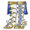 Poet's Silver-Studded Shoes