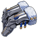 Guard's Silver Greaves