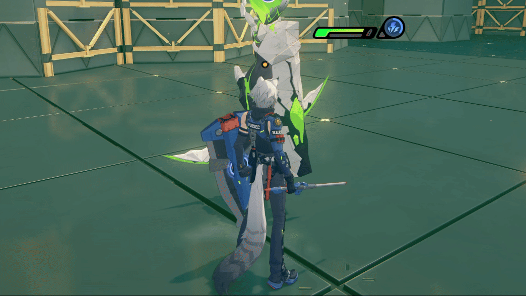 Special Attack: Thunder Shield Rush