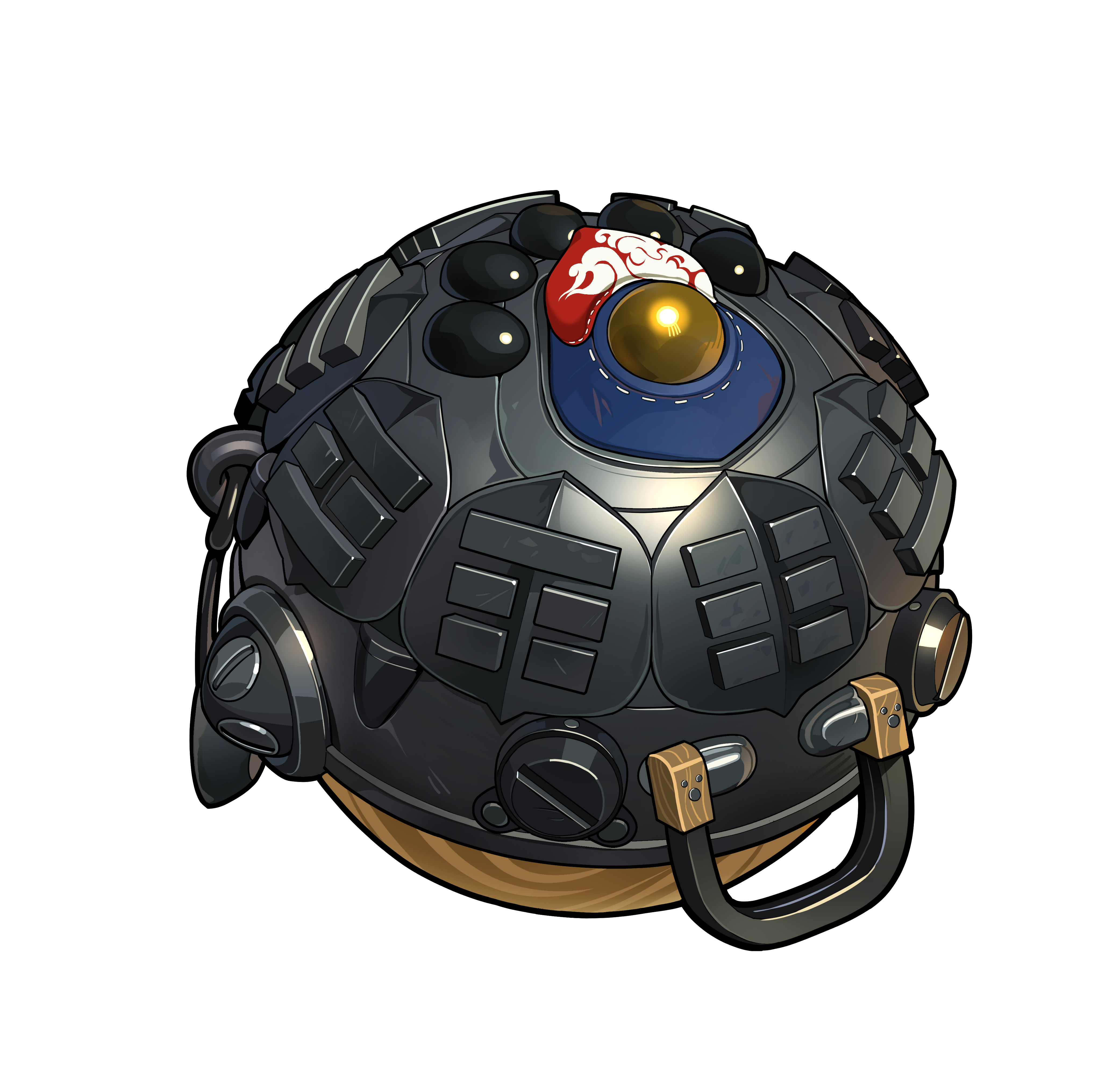 진괘를 담은 함