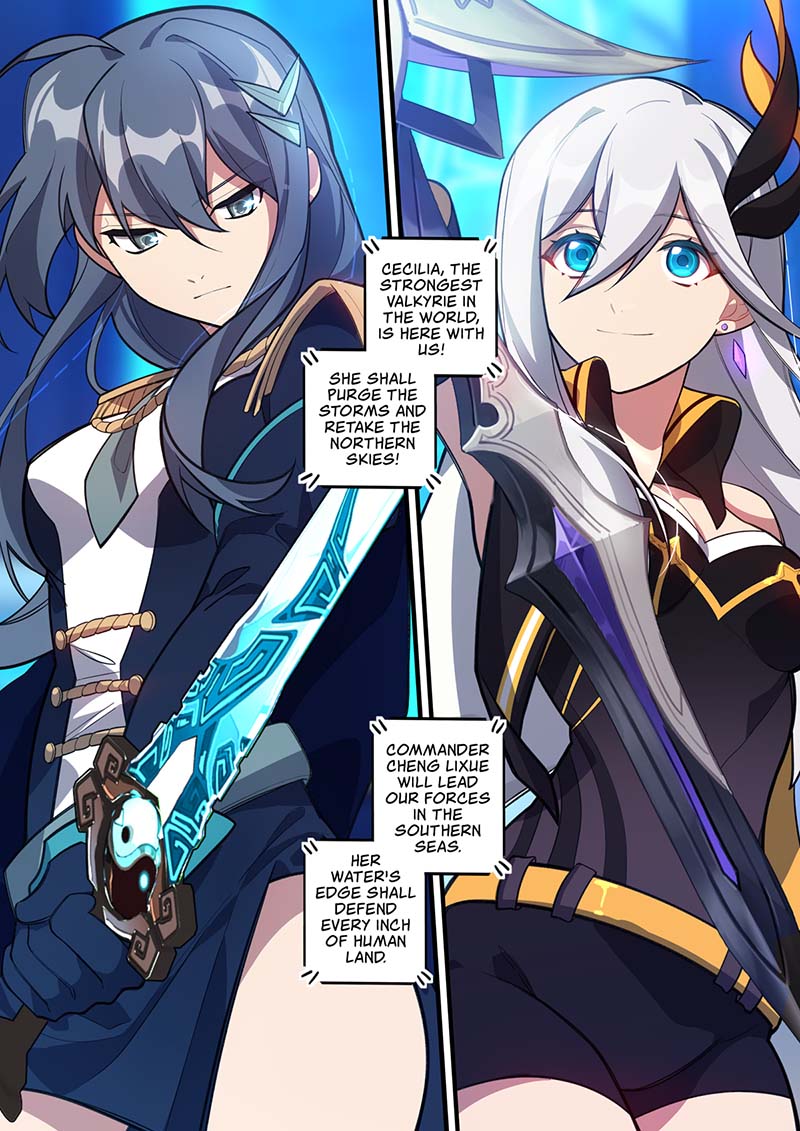 Second Eruption 32: Eve Of War — Honkai Impact 3rd Manga Station