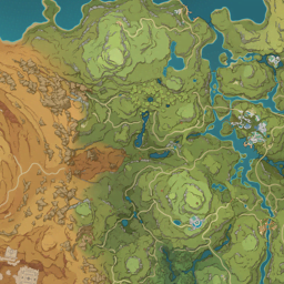 Genshin Impact Map