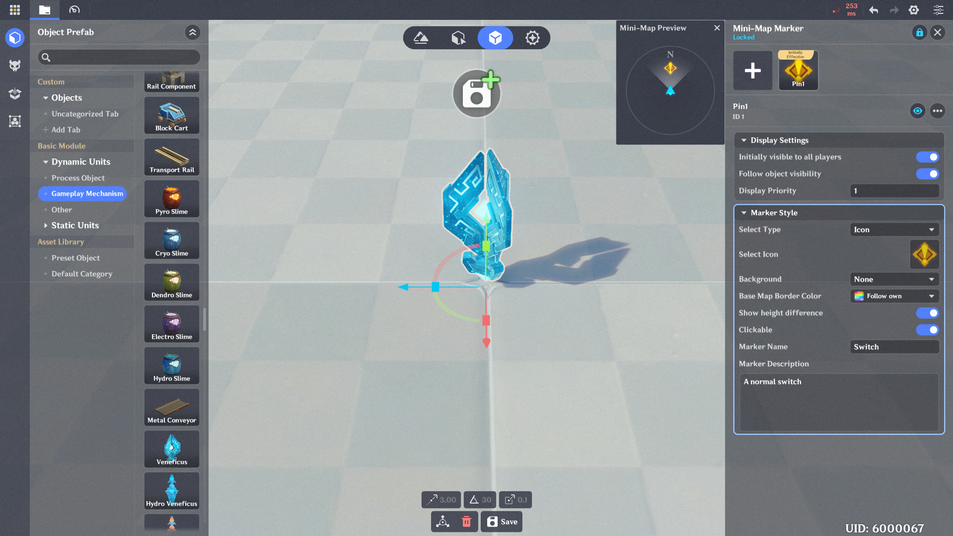 Repo Map Device 4. Place the prefab and test gameplay in In-Game Editor