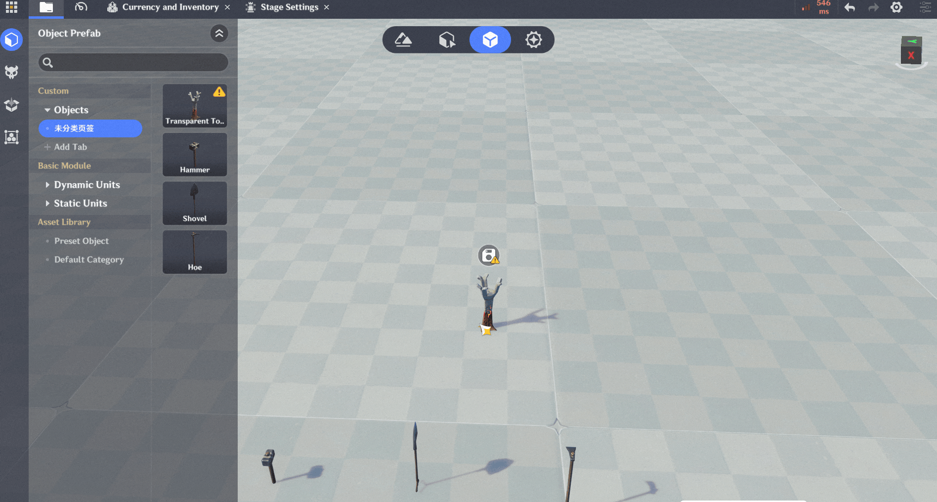 6. [In-Game Editor] Place Prefabs and Test Play