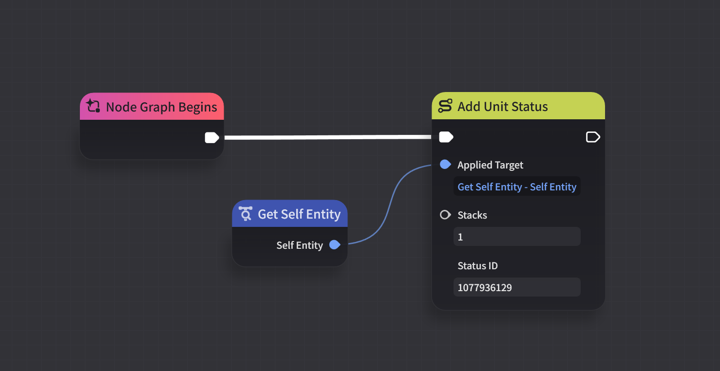 4. [In-Game Editor] Adding skill, configuring node graph