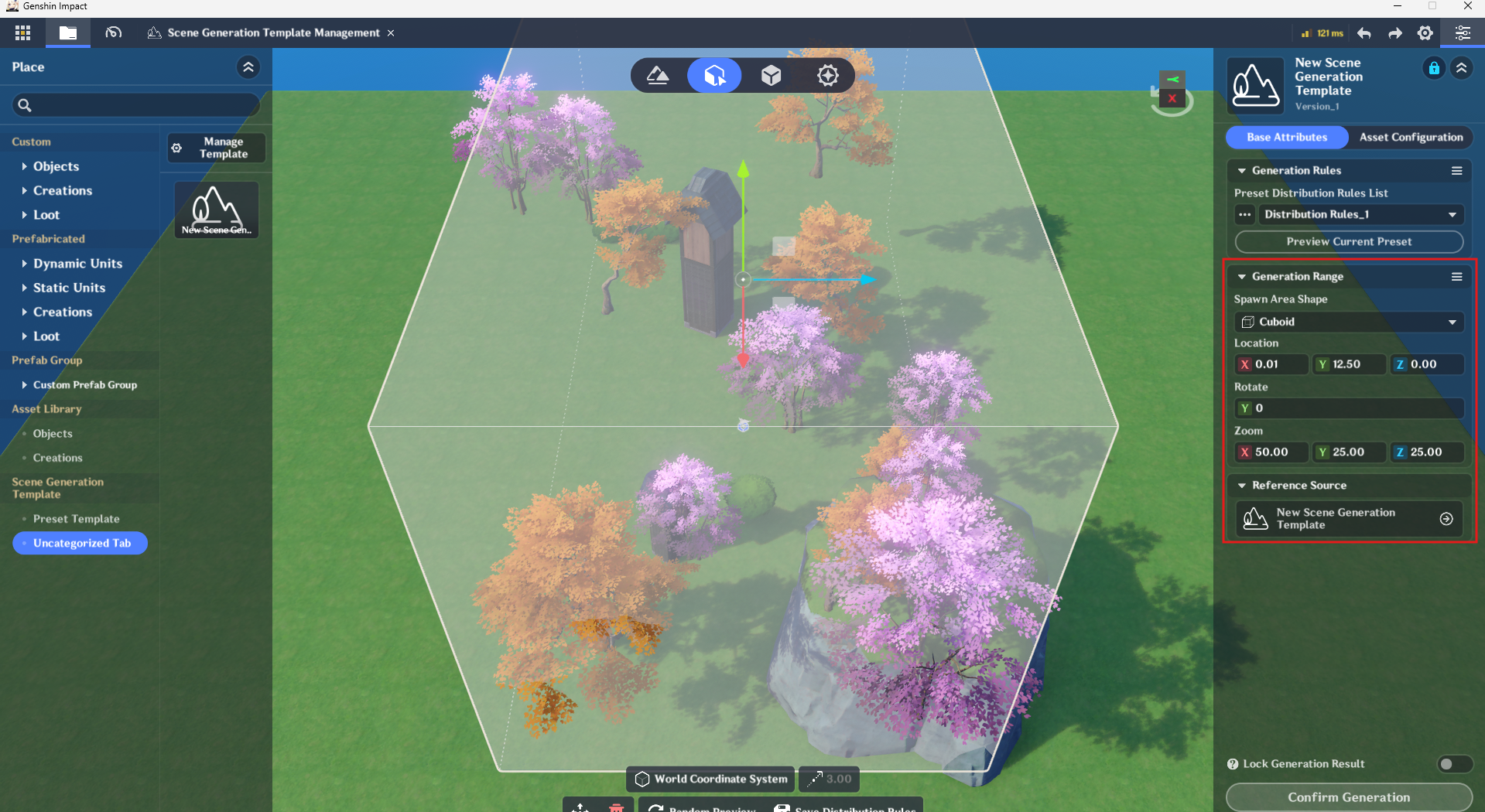 4. [In-Game Editor] Adjust Asset Configuration to Update Scene ...