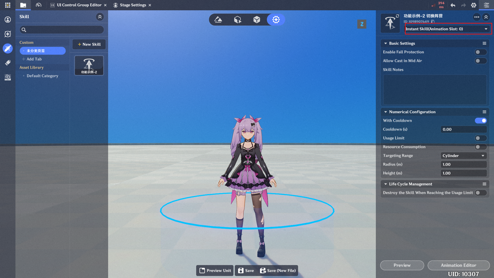 4. Create node graph functionality for player faction switching (**This ...