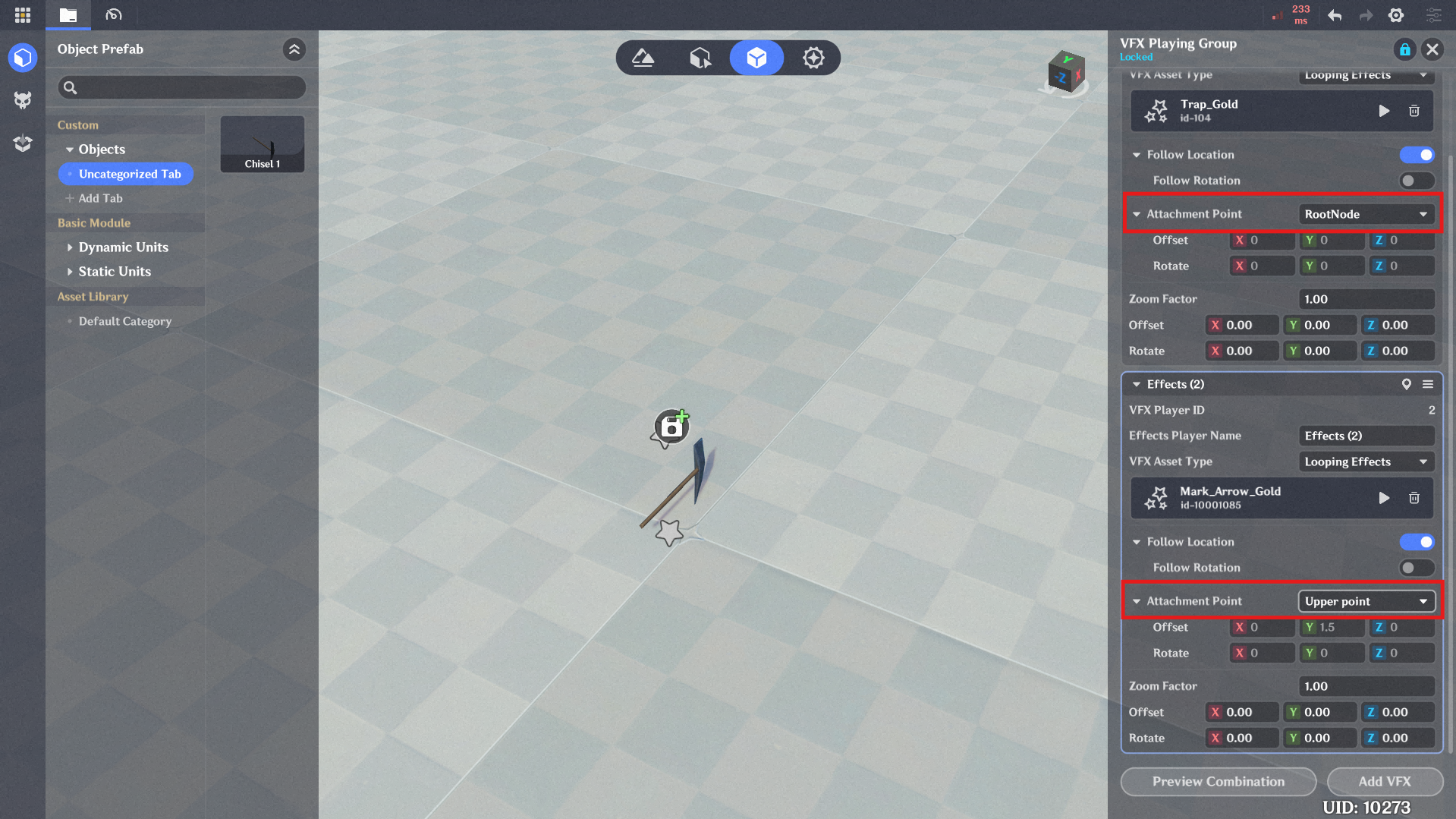 After completing the configuration, you can preview the effects ...