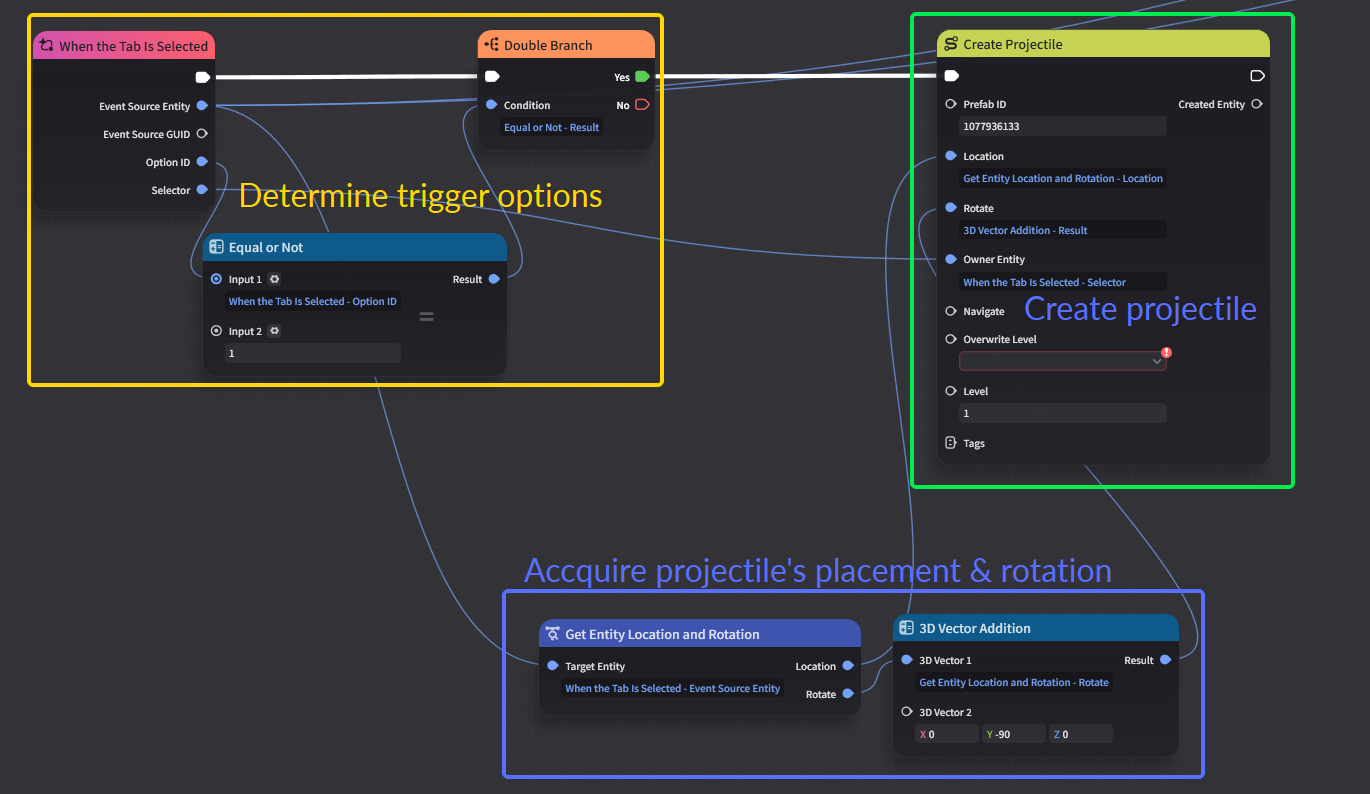 5. [In-Game Editor] Place the prefab and test gameplay
