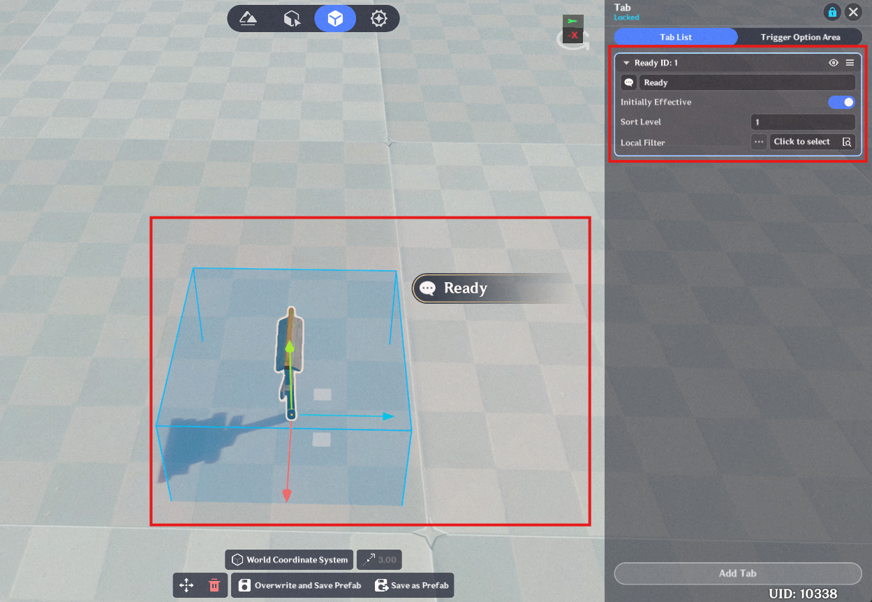 Player Object Components Additionally, effects can also be added to draw more player attention ...