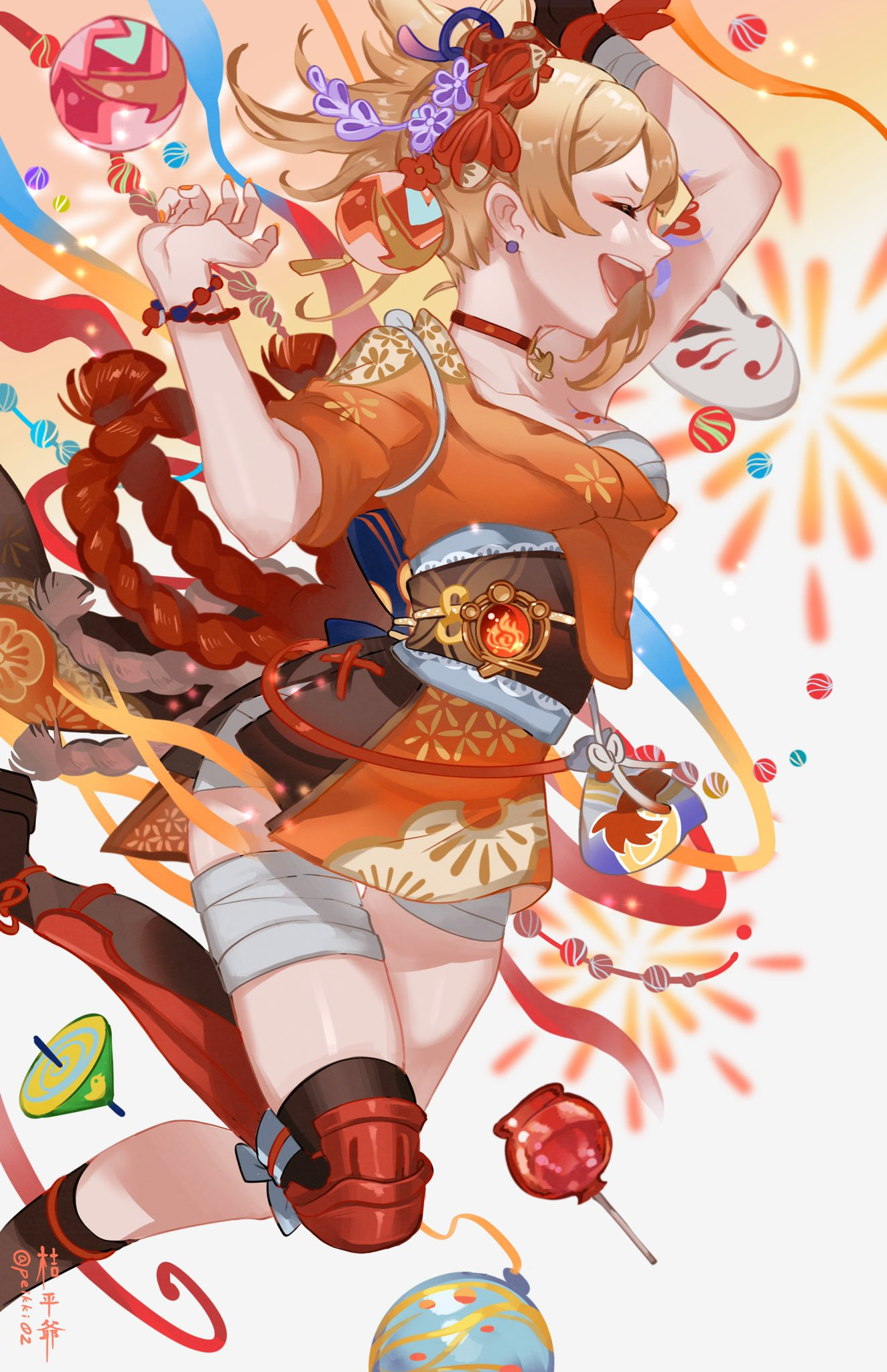 琉焔に舞う大輪」宵宮イラスト募集コンテスト